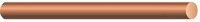 Solid grounding copper wire 8ga