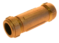 Brass compression coupling 3/4ip (1c) x 5
