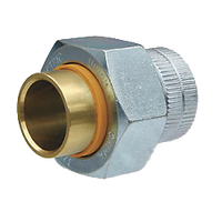 Dielectric union 3/4 fip x c
