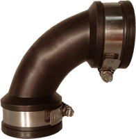 Rubber elbow 1 1/2