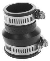 Rubber drain/trap connector 1 1/2 x 1 1/2 or 1 1/4