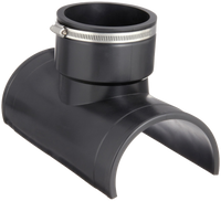 Rubber flexible tap saddle tee, 4