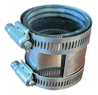 Shielded coupling pvc/ci x copper 1 1/2 x 1 1/2 or 1 1/4