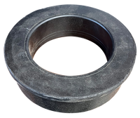 Insert bushing for 6 max adapter, reduces 6 to 4, black rubber