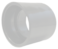 PVCDWV coupling, hub x hub, 4