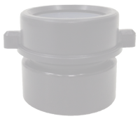 PVCDWV trap adapter, hub x slip, 1 1/2