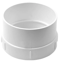 PVCDWV sewer adapter, 4