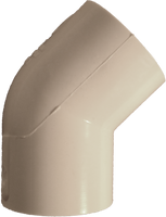 PVC sch 40  45 ell, s x s, 3/4
