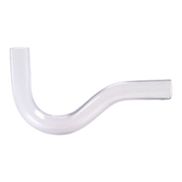 Condensate p-trap 3/4, clear plastic
