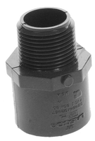 PVC sch 80 MIP adapter, s x mip, 3/4