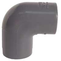 PVC sch 80 90 ell, s x s 1 1/4