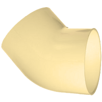 CPVC sch 40, 45 ell s x s, 1/2