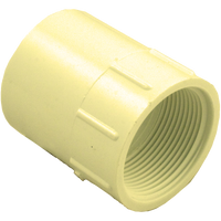 CPVC sch 40, FIP adapter s x fip, 3/4