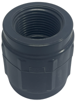 PVC sch 80 coupling, threaded, 3/4