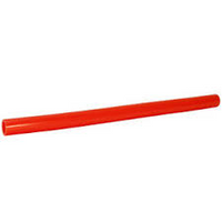 Expansion pex, stick pipe clear/white w/red stripe, 1/2, (pr/ft) (LOCAL DELIVERY ONLY)