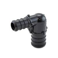Expansion pex, poly-alloy reducing 90 elbow, 3/4 x 1/2