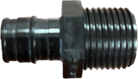 Expansion pex, poly-alloy MIP adapter, pex x mip, 1/2