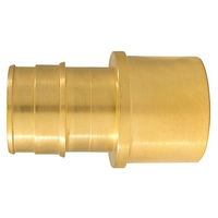 Expansion pex, brass female sweat adapter, 1/2 barb x sweat