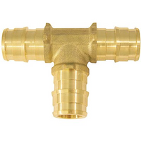 Expansion pex, brass tee, 3/4