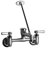 Chicago wallmount adjustable service sink facuet, 897-RCF