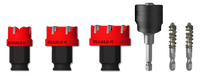 Steel Demon™ carbide teeth hole cutter set (6-Pieces)