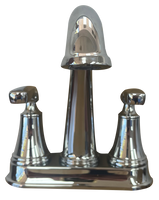 Lavatory faucet two lever handles w/popup chrome Delta