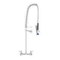 Fisher wall mount faucet pre-rinse unit 8 adj w/wall bracket (22100)