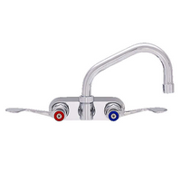 Fisher backsplash 4 faucet body, w/6 swing spout (21724 & 21770)