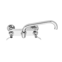 Fisher wall mount 3/4 adj faucet w/10 swing spout (5212)