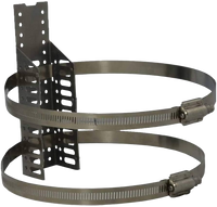 Thermal expansion tank mounting bracket, up to 2.5 gal (includes wall bracket, 2 straps, and 2 sheet metal screws) (QS-U)
