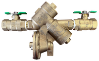 Reduced pressure zone backflow preventer, 3/4, cast bronze, stainless steel fasteners Wilkins