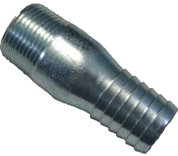 Galv insert fitting, 1barb x1mip