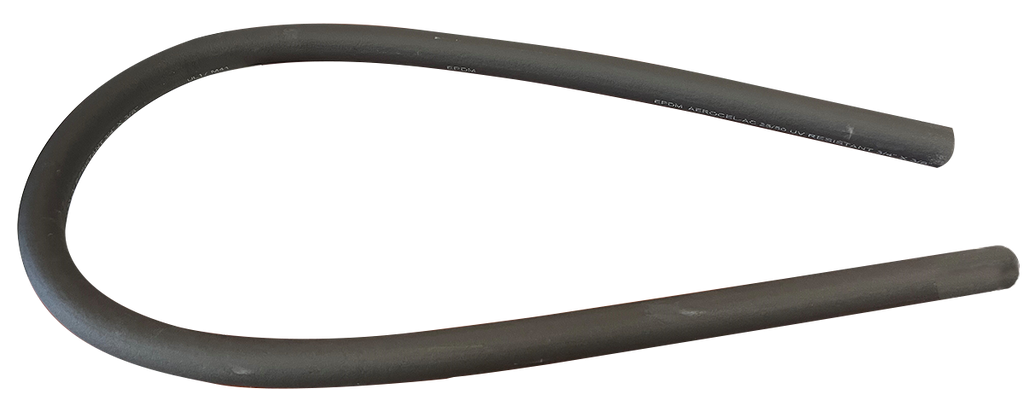 Pipe insulation 7/8 x 3/8 x 6 (288’ per box) price by the foot (LOCAL DELIVERY ONLY)