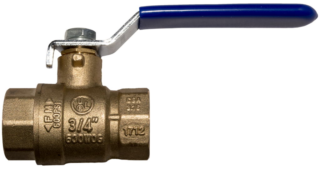 Full port ball valve 3/4ip 600#