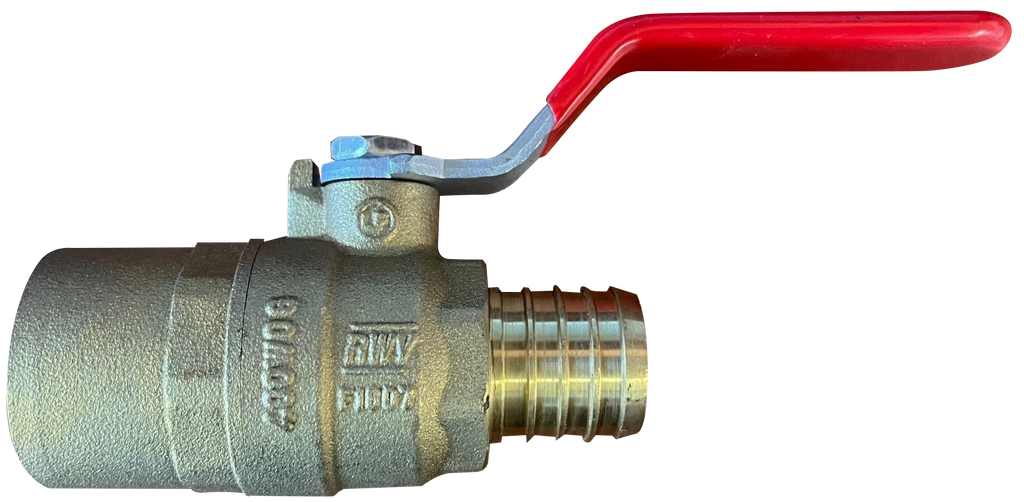 Ball valve c x crimp pex 1/2