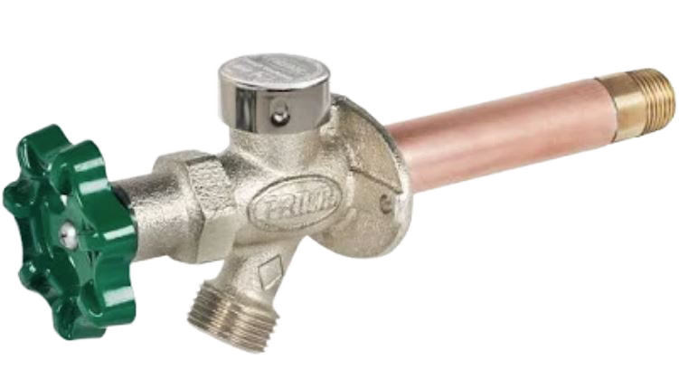 Frost proof sillcock anti-siphon close coupled, A/C mixing, 1/2mip x 1/2c Prier