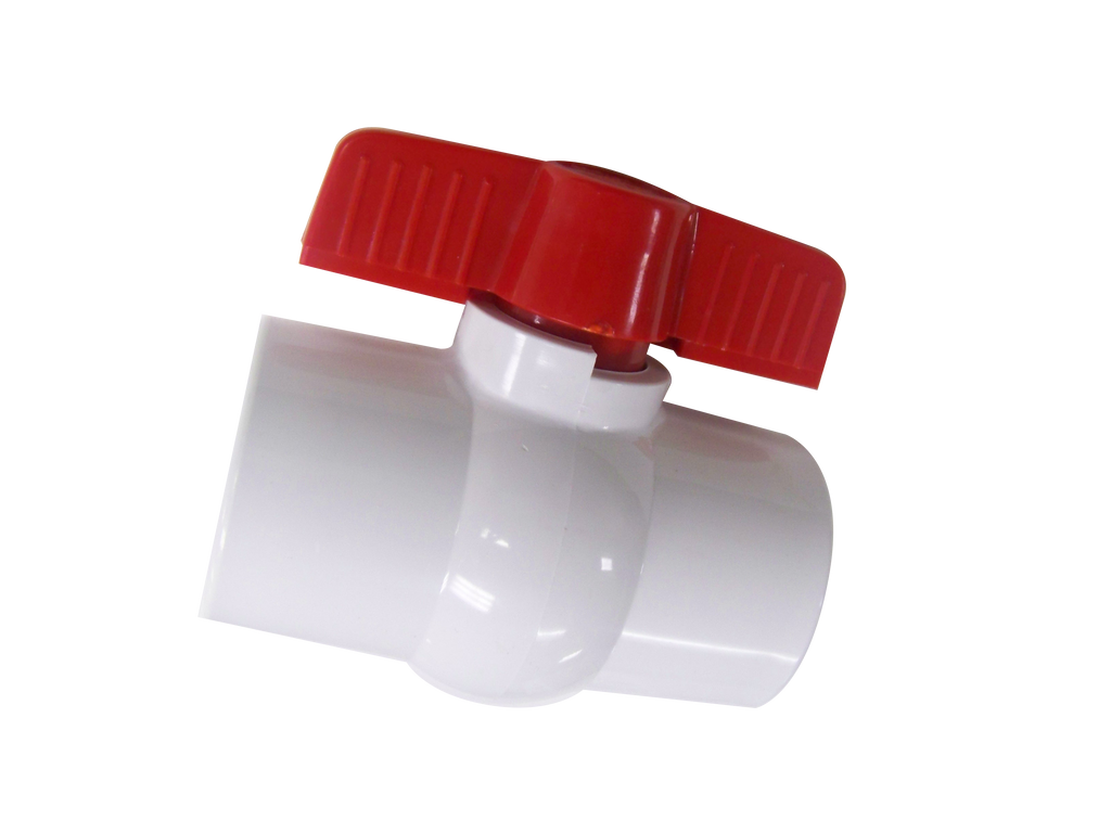 Ball valve PVC s x s 1/2