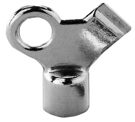 Key for coin key air vent
