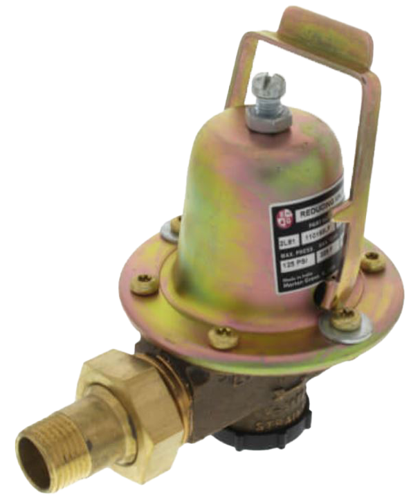 Bell & Gossett feed water pressure regulator 1/2fip with union (FB-38TU)