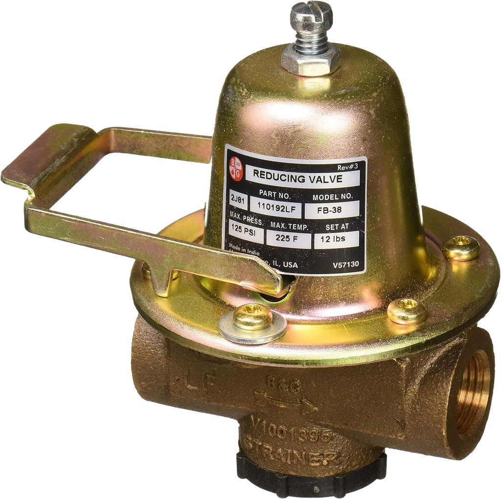 Bell & Gossett feed water pressure regulator 1/2fip (FB-38)