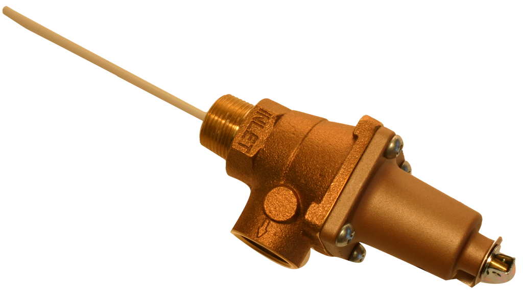 T & P valve 150psi 3/4mip x 3/4 fip, 5 probe, 500,000 BTU, 210 temperature relief, Watts
