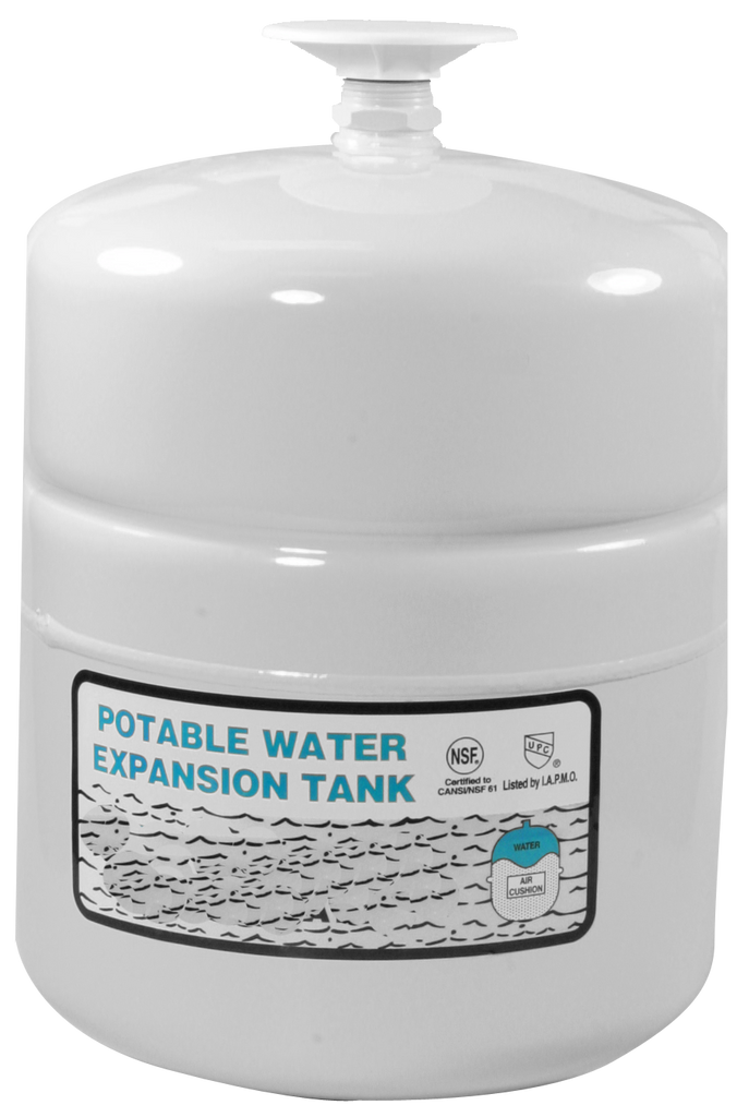 Water heater 2.1gal expansion tank for potable water (Watts PLT-5)