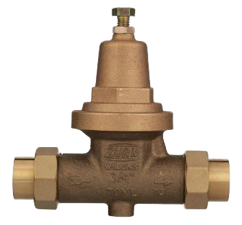 Pressure reducing valve 3/4 PRESS w/double union Wilkins