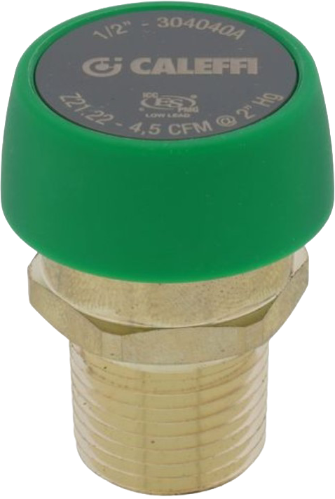 Vacuum relief valve 1/2 mip