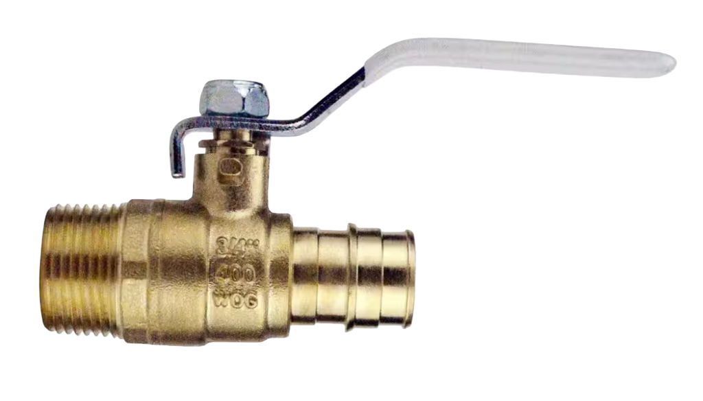 Ball valve expansion pexA x mip, 3/4
