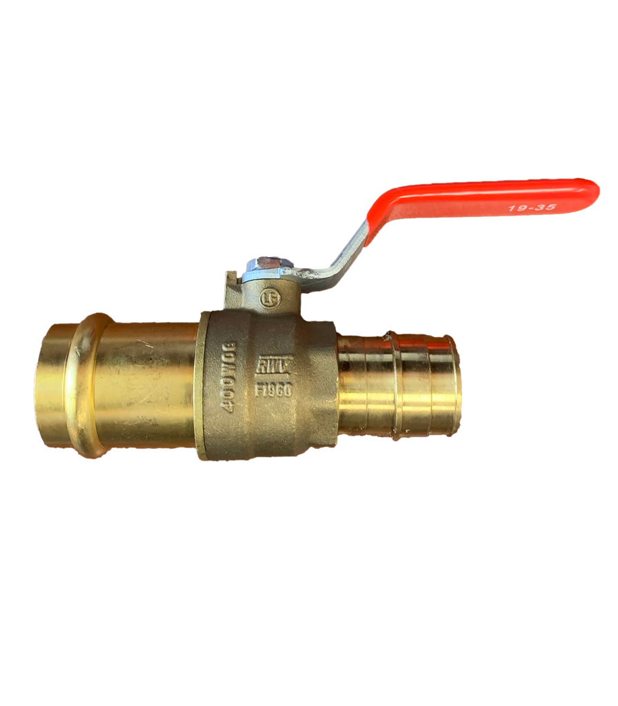 Ball valve expansion pex x press 3/4