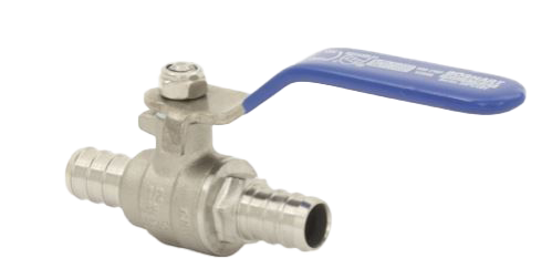 Ball valve crimp pex 1/2 stainless steel