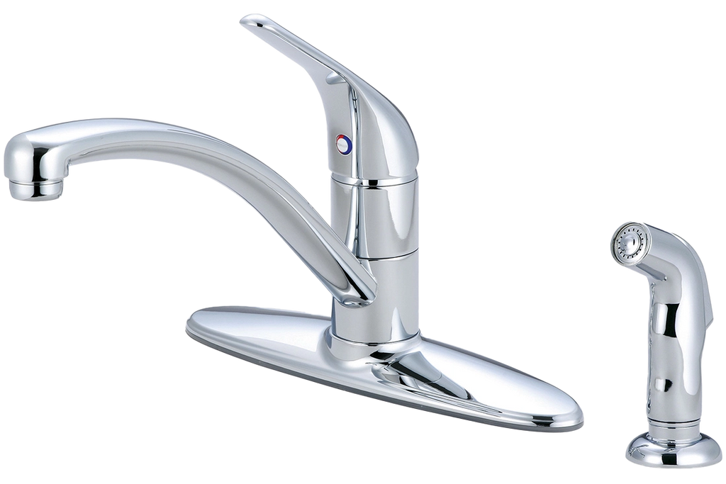 Kitchen faucet single lever handle w/spray ceramic cartridge Legacy
