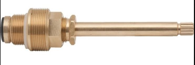 Central Brass stem assembly for shower, HOT (20930 & 20937)