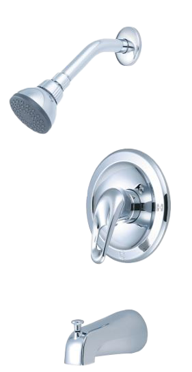 Trim only for Olympia tub/shower pressure balance valve lever handle (cartridge included)